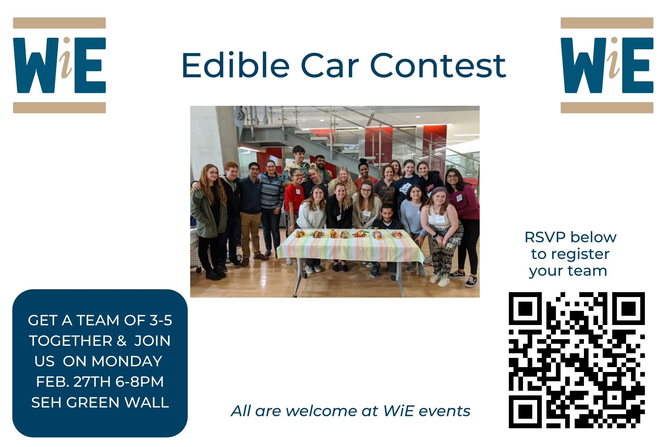 Edible Car Contest Flyer