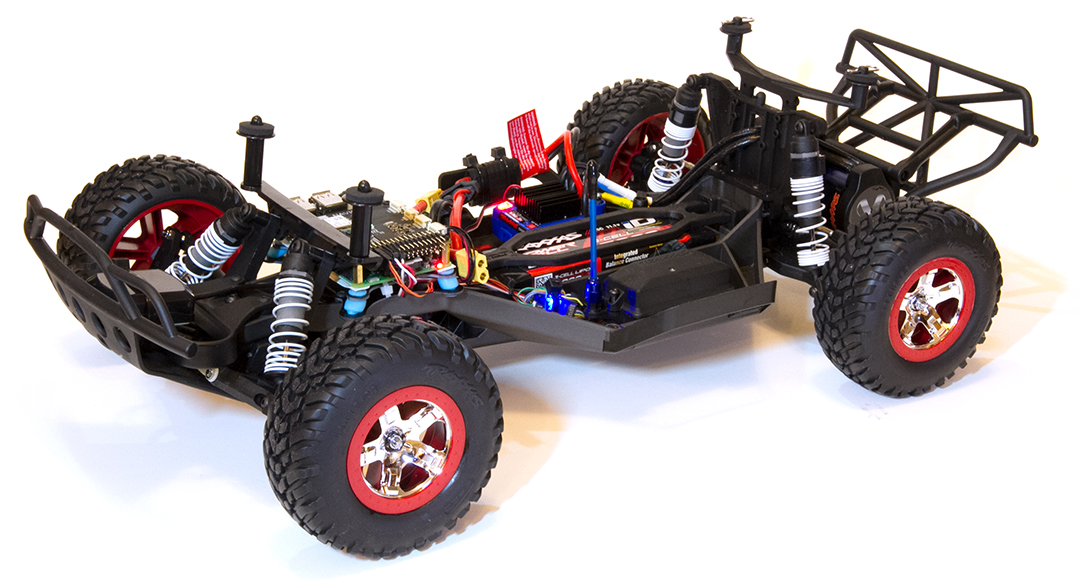 Autonomous rover built in Mohan's lab